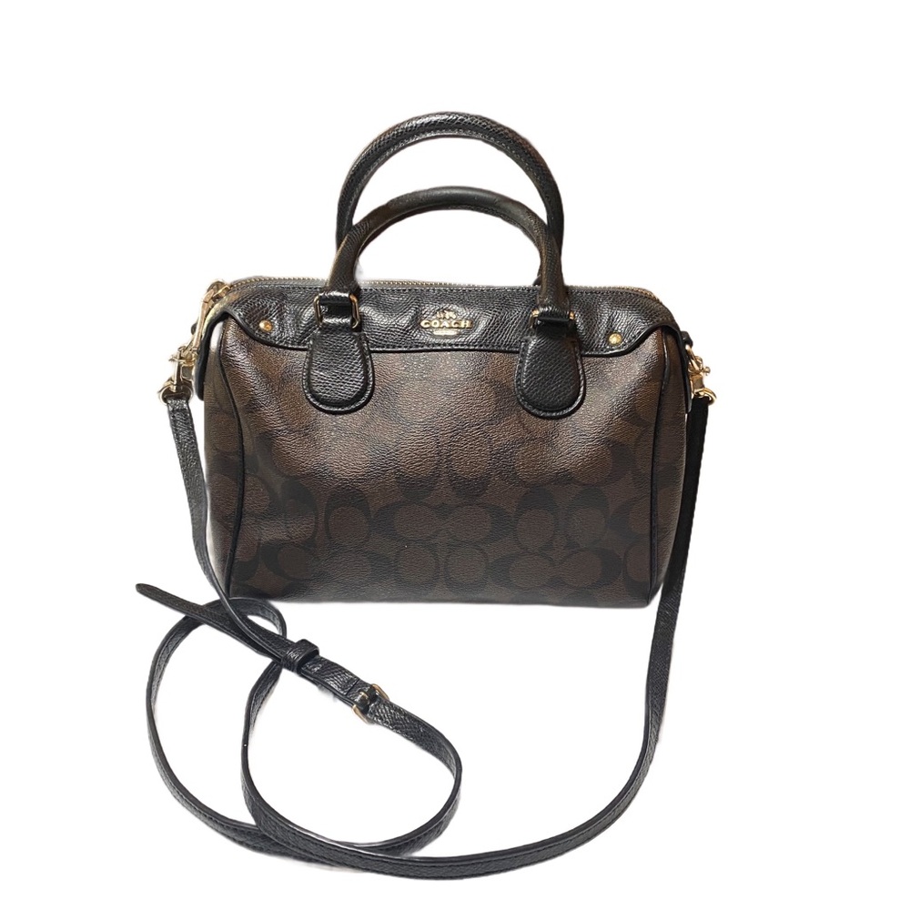 Coach Mini Bennett Satchel Signature Print